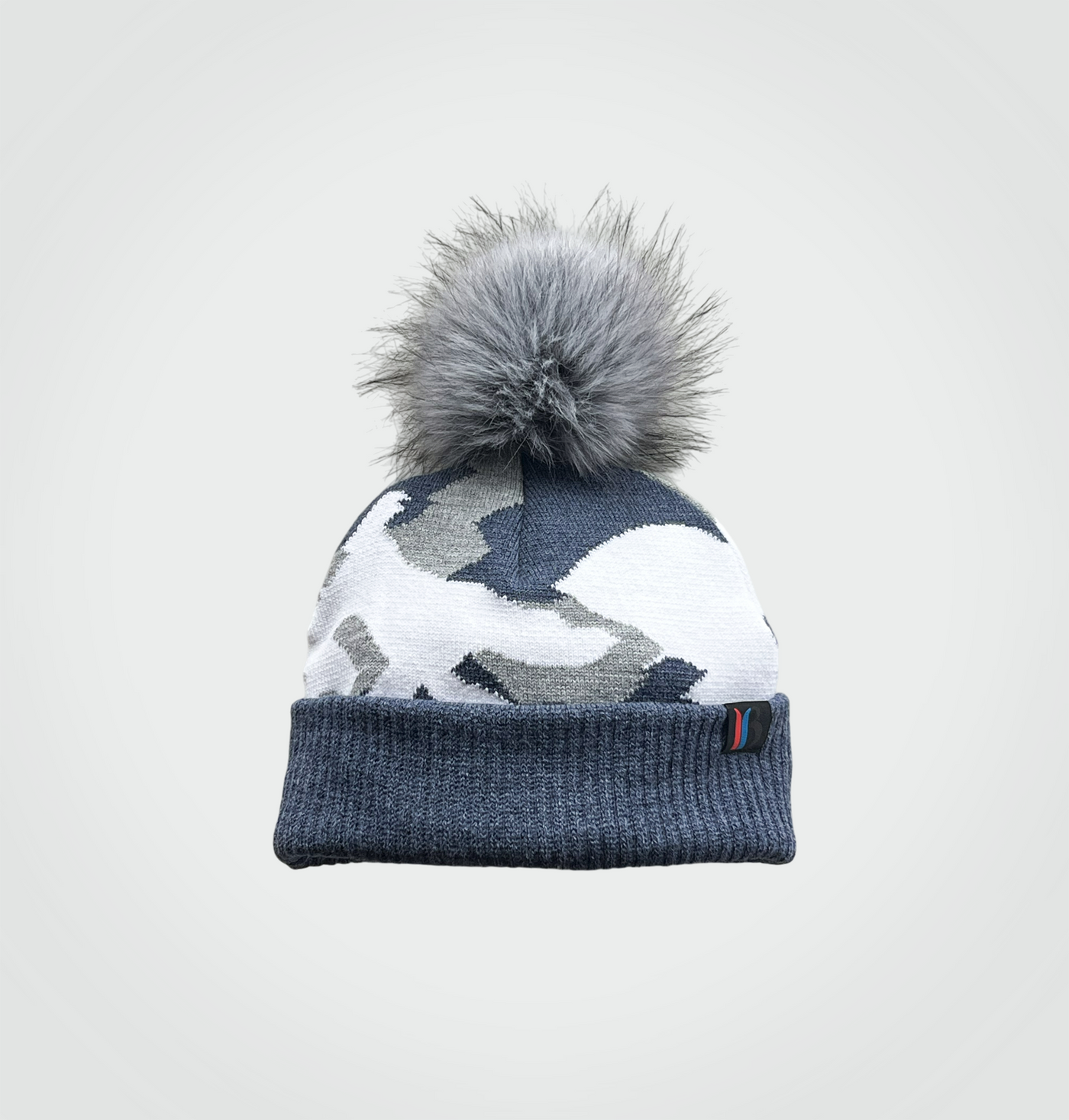 Breckenridge Camo Fur Pom Beanie